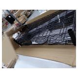 Black 5-Tier Steel Wire Shelving Unit (36 in. W x 72 in. H x 16 in. D) Model: 21656PS-1