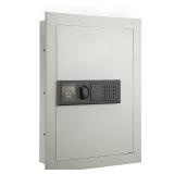 Paragon Deluxe Home Office Security Wall Safe with Digital Keypad, Off-White, Model: 7750