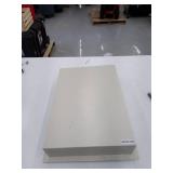 Paragon Deluxe Home Office Security Wall Safe with Digital Keypad, Off-White, Model: 7750