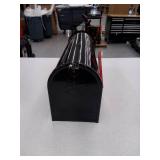 Gibraltar Mailboxe Elite Medium, Steel, Post Mount Mailbox, Black, Model: E1100B00