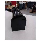 Gibraltar Mailboxe Elite Medium, Steel, Post Mount Mailbox, Black, Model: E1100B00