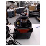 RIDGID 4 Gallon 5.0-Peak HP Portable Wet/Dry Shop Vacuum, Orange/ Peaches, Model: WD4070