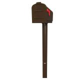Gibraltar Mailboxes Harrison All-in-One, Medium, Plastic, Mailbox, Bronze: Model: HCPL10V01