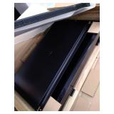 Husky Ready-to-Assemble 24-Gauge Steel 2-Door Garage Base Cabinet in Black (28 in. W x 32 in. H x 18 in. D), Model: G2801B-US