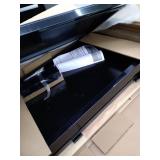 Husky Ready-to-Assemble 24-Gauge Steel 2-Door Garage Base Cabinet in Black (28 in. W x 32 in. H x 18 in. D), Model: G2801B-US