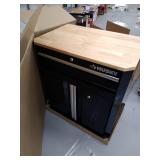 Husky Ready-to-Assemble 24-Gauge Steel 1-Drawer 2-Door Garage Base Cabinet, Model: G2801B-US