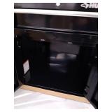 Husky Ready-to-Assemble 24-Gauge Steel 1-Drawer 2-Door Garage Base Cabinet, Model: G2801B-US