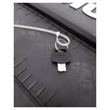 37 in. Rolling Tool Box Utility Cart Black