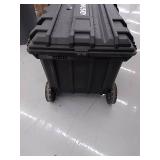 37 in. Rolling Tool Box Utility Cart Black