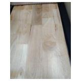 Husky 4 ft. Solid Wood Top Workbench in Black