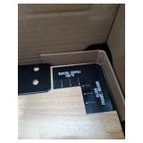 Husky 4 ft. Solid Wood Top Workbench in Black