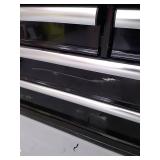 33 in. W 4-Drawer Mechanics Tool Utility Cart in Gloss Black