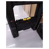 Stanley Adjustable 2 Way Sawhorse 1000 lb. Black