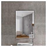 Beauty 4U Rectangular Frameless Beveled Wall Mirror