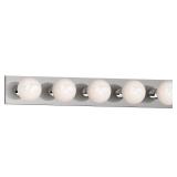 Volume Lighting 5-Light Bath Bar 2.3in  X 30in X 4.5 in