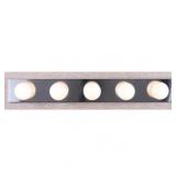 Volume Lighting 5-Light Bath Bar 2.3in  X 30in X 4.5 in