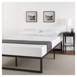 Zinus Abel 14 Inch Metal Platform Bed Frame / Mattress Foundation / No Box Spring Needed / Steel Slat Support / Easy Quick Lock Assembly, Queen