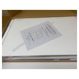 RiverRidge Home Ashland Bath 2-Door Wall Mounted Cabinet with Towel Bar, Gray