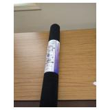 CPR Marine Upholstery Durable Un-Backed Automotive Trim Carpet 72in x 36in Mini Roll (Black)