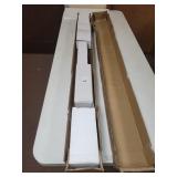 ZEKOO 4FT -12 FT Bypass Sliding Barn Door Hardware Kit, Single Track