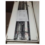 Walker Edison 40 in. X-Frame Media Bookshelf