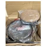 Sonoma Goods For Life Shelton Adjustable Swivel Stool 2-piece Set, Brown