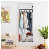 Rose Home Fashion Aluminum Alloy Thickened Frame, Full Length Mirror