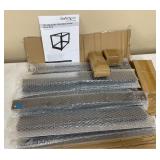 StarTech.com 12U 19in Open Frame Server Rack, 4 Post Adjustable Depth 23-41in Mobile,  Adjustable Server Rack (4POSTRACK12U) - Rack open frame - black - 12U