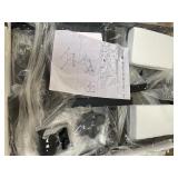 Standing Desk Height Adjustable Office Workstation Desk with Wheels (Black)