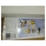 11in 9 Cube Organizer Shelf White - Room Essentials