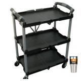 Olympia Tools Pack N Roll Service Cart with BONUS Tumbler