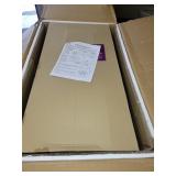 Hillsdale Furniture Van Draus 25in Wood Counter Height Swivel Stool, Black