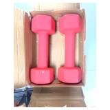Fitness Republic Neoprene Dumbbells 8 lbs Set (Neoprene Weights)