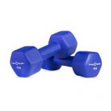 Fitness Republic Neoprene Dumbbells 10 lbs Set (Neoprene Weights)