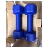 Fitness Republic Neoprene Dumbbells 10 lbs Set (Neoprene Weights)