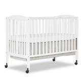 Dream On Me 2-in-1 Folding Full-Size Crib White