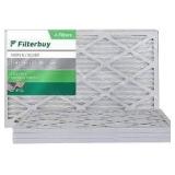 6 Associated Filters/ 4 FilterBuy - 20in x 30in x 1in.  / 2 True Blue- 20in x25in x 1in