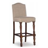 Linon Home Decor Williams Bar Stool Cream