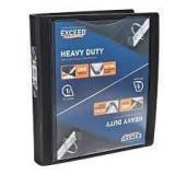 Lot of 10 Exceed 1 Inch Heavy Duty Binder Pink View Front Holds 275 Sheets, NEW