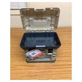 Plano 1354 Stow-N-Go Tool Box with 23500 Series StowAways, Graphite Gray and Sandstone