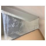 Rose Home Fashion Aluminum Alloy Thickened Frame, Full Length Mirror