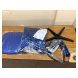 Office Chair Ergonomic Desk Chair Mesh Computer Chair with Lumbar Support Armrest Rolling Swivel Adjustable Task Chair for Adults(Blue)