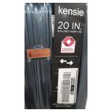 hard shell Kenzie 20 in Rolling carry-on travel security