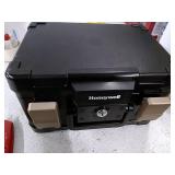 Honeywell 0.15 cu. ft. Waterproof 30-Minute Fire Chest with Key Lock, 1102