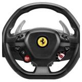 Thrustmaster - T80 Ferrari 488 GTB Edition Racing Wheel for PlayStation 4 and Windows - Black