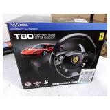 Thrustmaster - T80 Ferrari 488 GTB Edition Racing Wheel for PlayStation 4 and Windows - Black