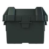 NOCO HM082BKS Group U1 Snap-Top Battery Box for Mobility and Lawn and Garden Batteries, Black