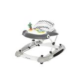 Dream On Me 2-in-1 Aloha Fun Activity Baby Walker and Rocker, Grey