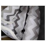 Dream On Me 2-in-1 Aloha Fun Activity Baby Walker and Rocker, Grey
