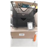 Mind reader Black Desk Organizer